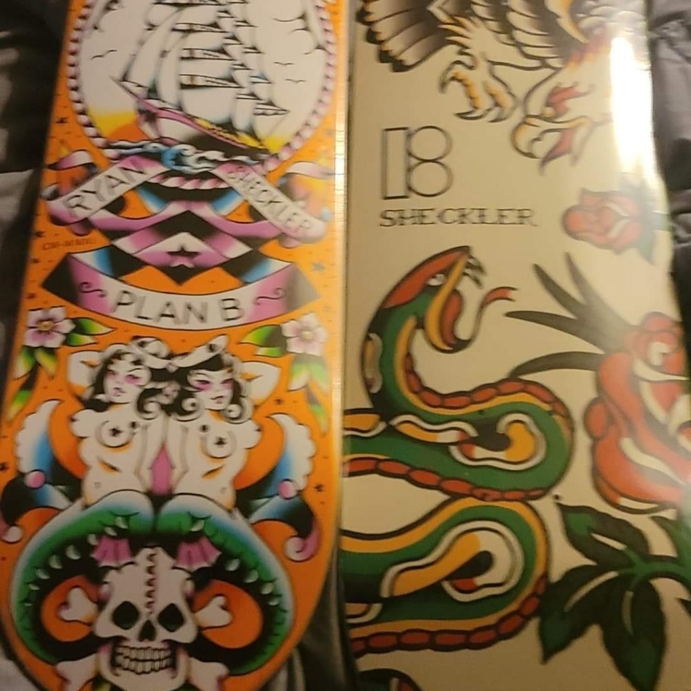 2 plan b Sheckler traditional boards